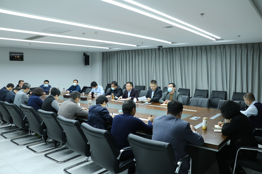 山東出版實(shí)業(yè)公司召開2021年度黨的建設(shè)暨意識(shí)形態(tài)工作專題會(huì)議